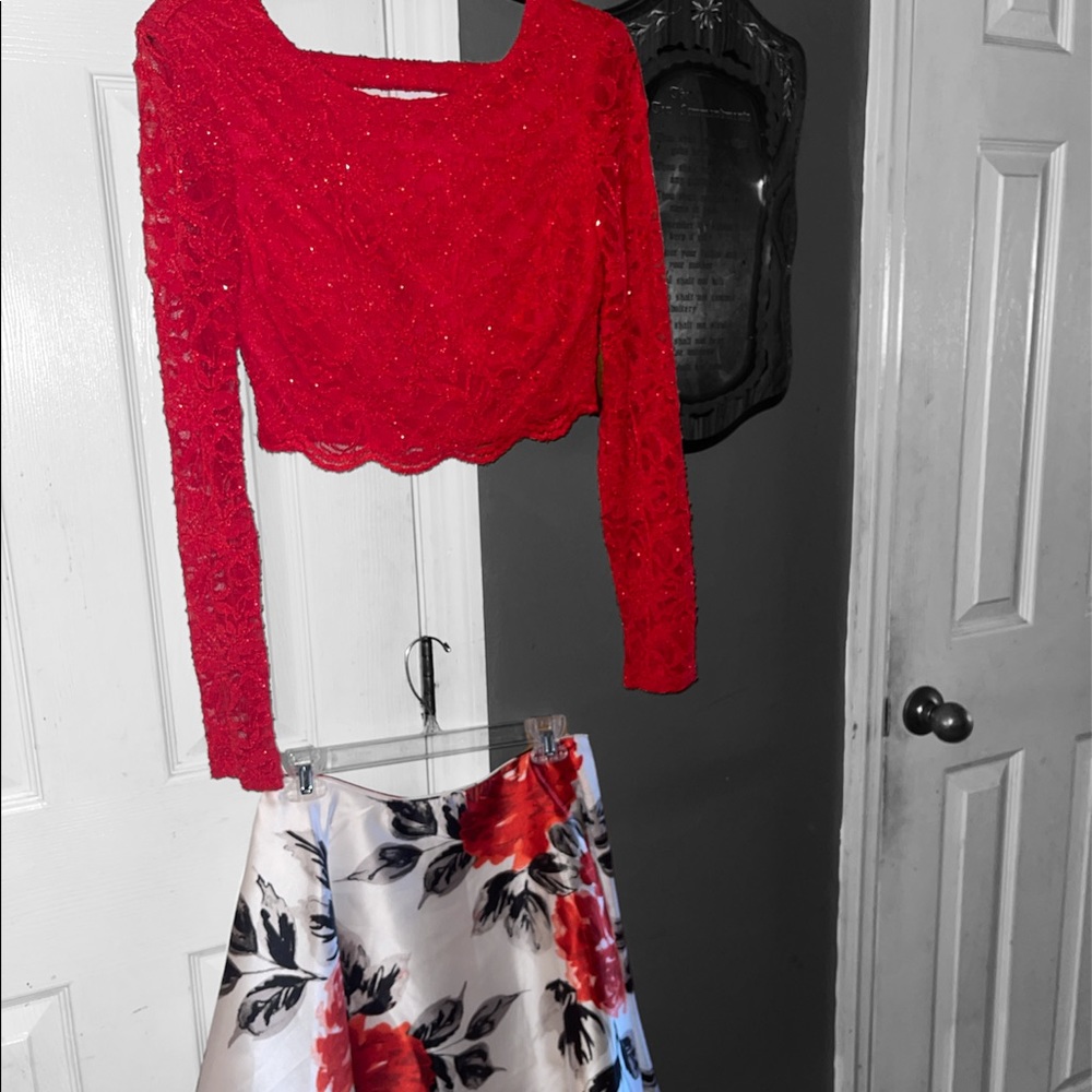 two piece dress, size 7